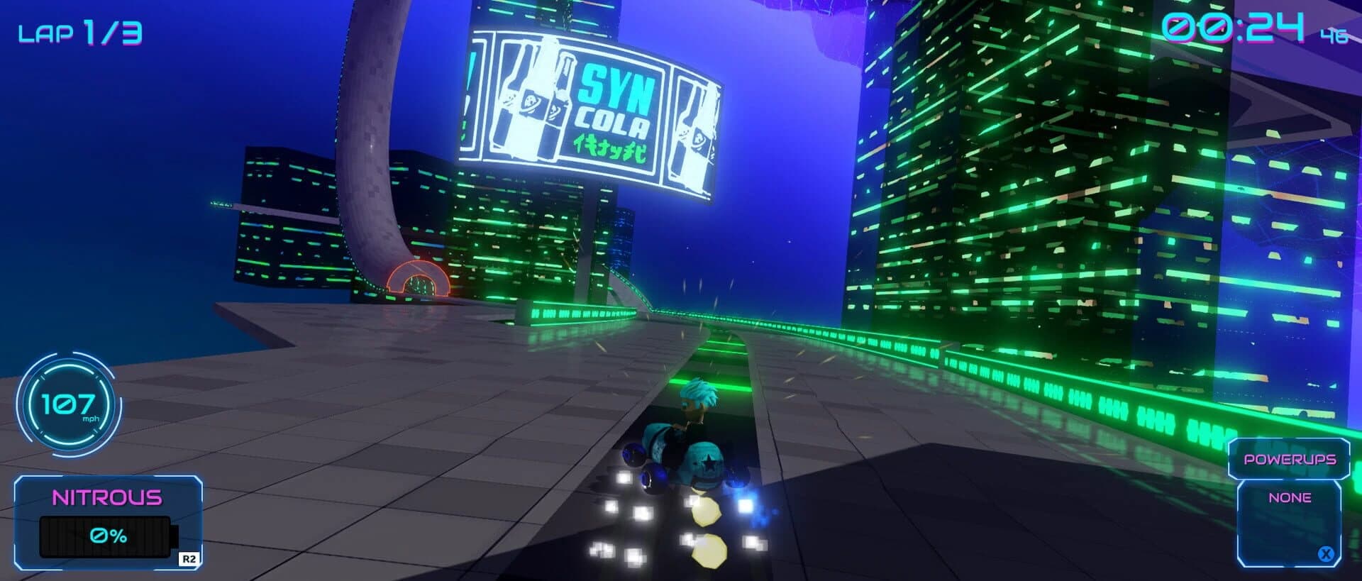 Synthwave Racers screenshot 1
