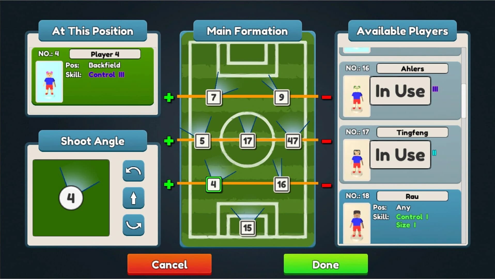Table Soccer Club screenshot 3