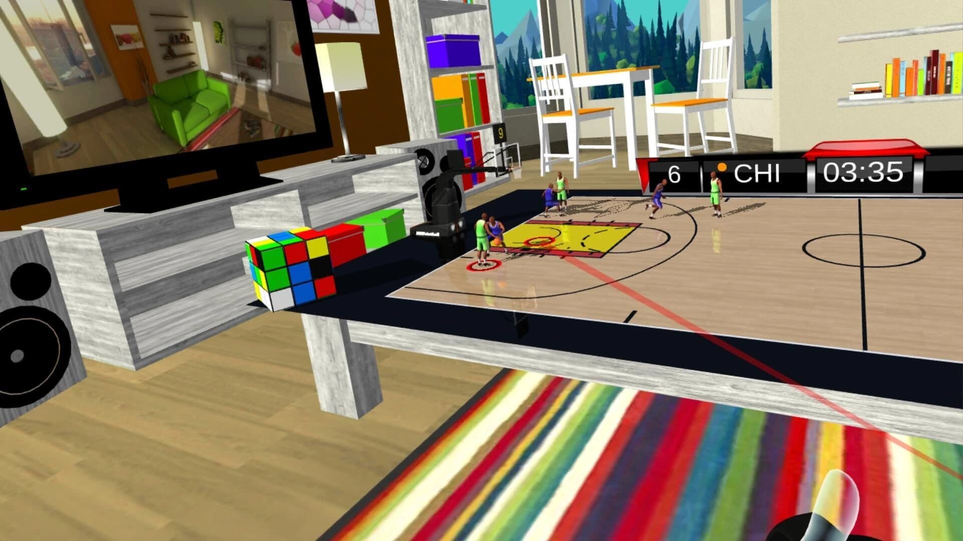 Tabletop Basketball VR screenshot 4