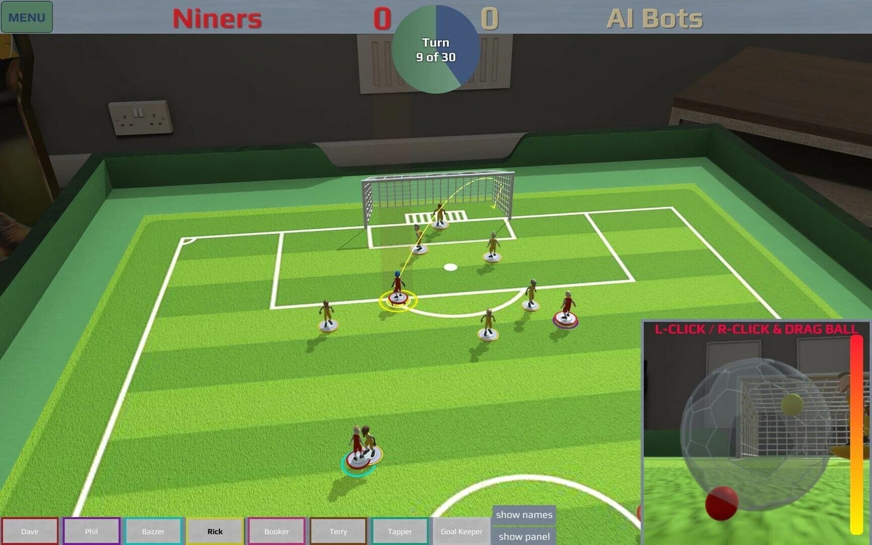 TableTop Soccer: Redux screenshot 3