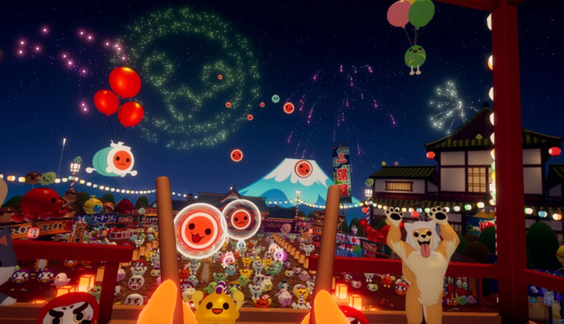 Taiko no Tatsujin: VR Festival! screenshot 2