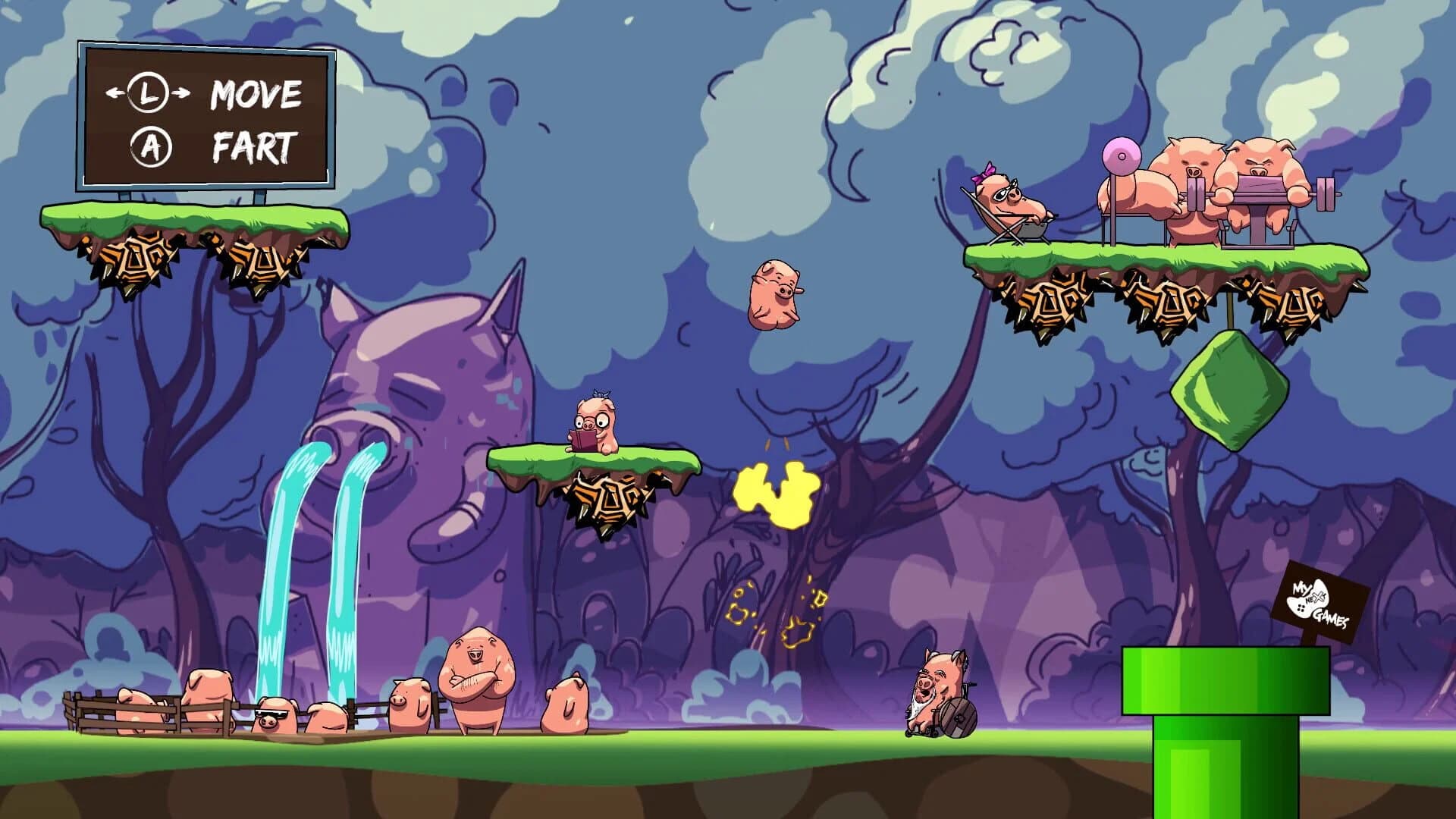 Tales From The Arcade: Fartmania screenshot 4