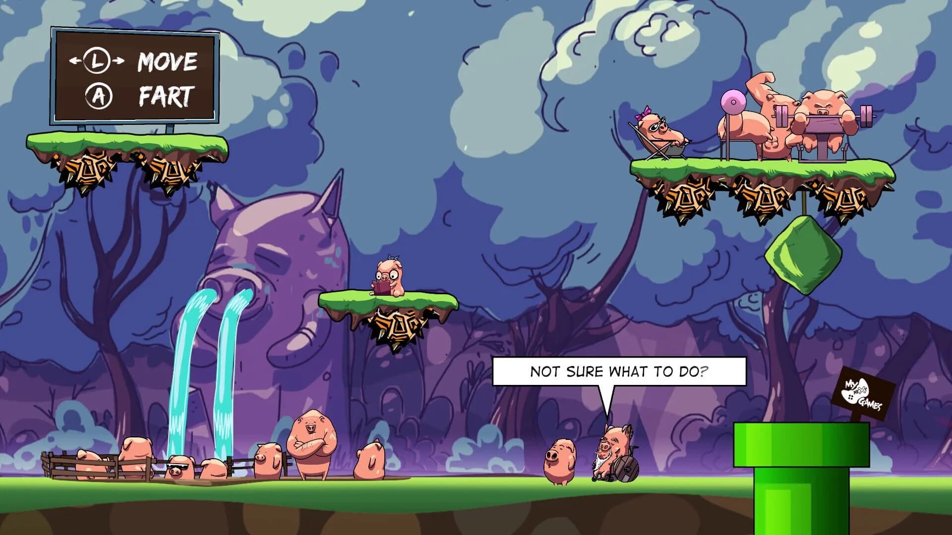 Tales From The Arcade: Fartmania screenshot 3