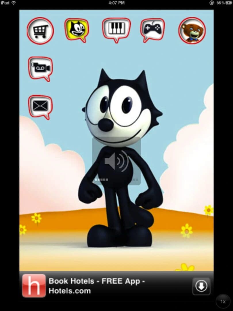 Talking Felix the Cat screenshot 1