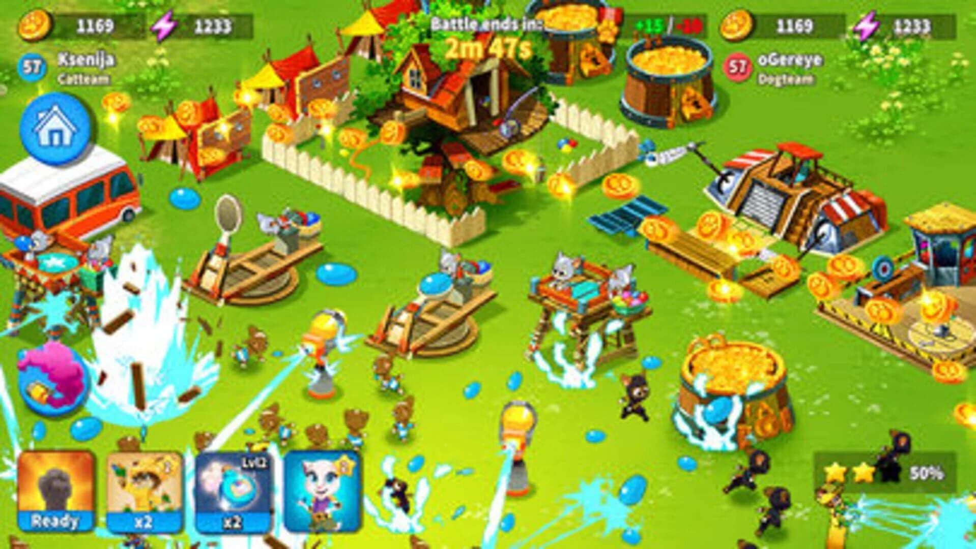 Talking Tom Camp screenshot 1