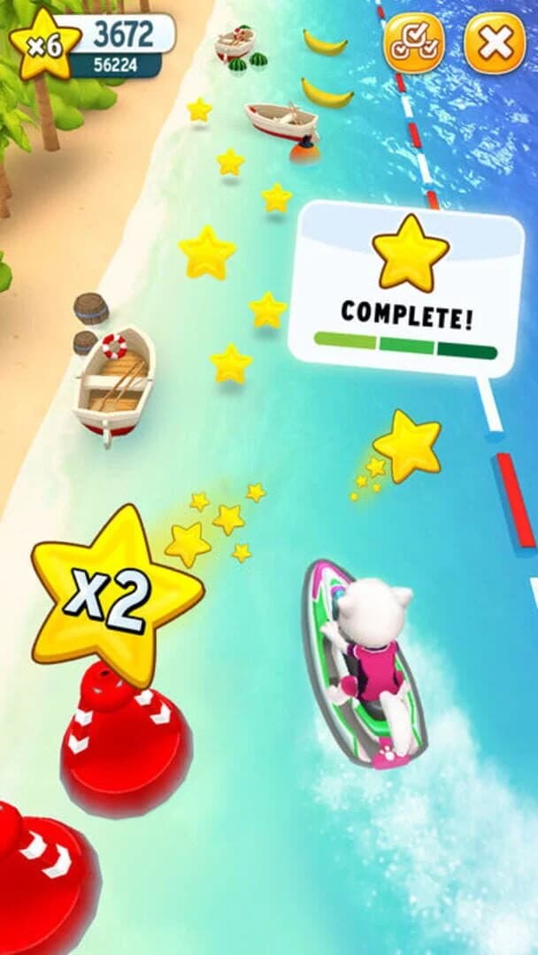 Talking Tom Jetski screenshot 2