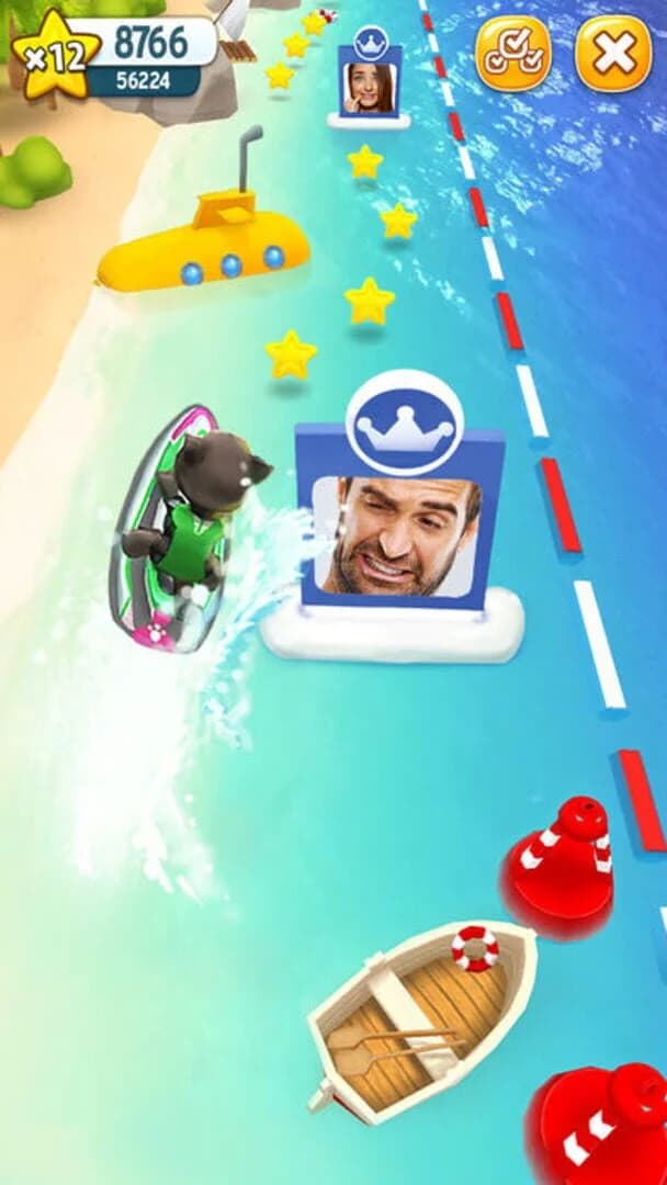 Talking Tom Jetski screenshot 4