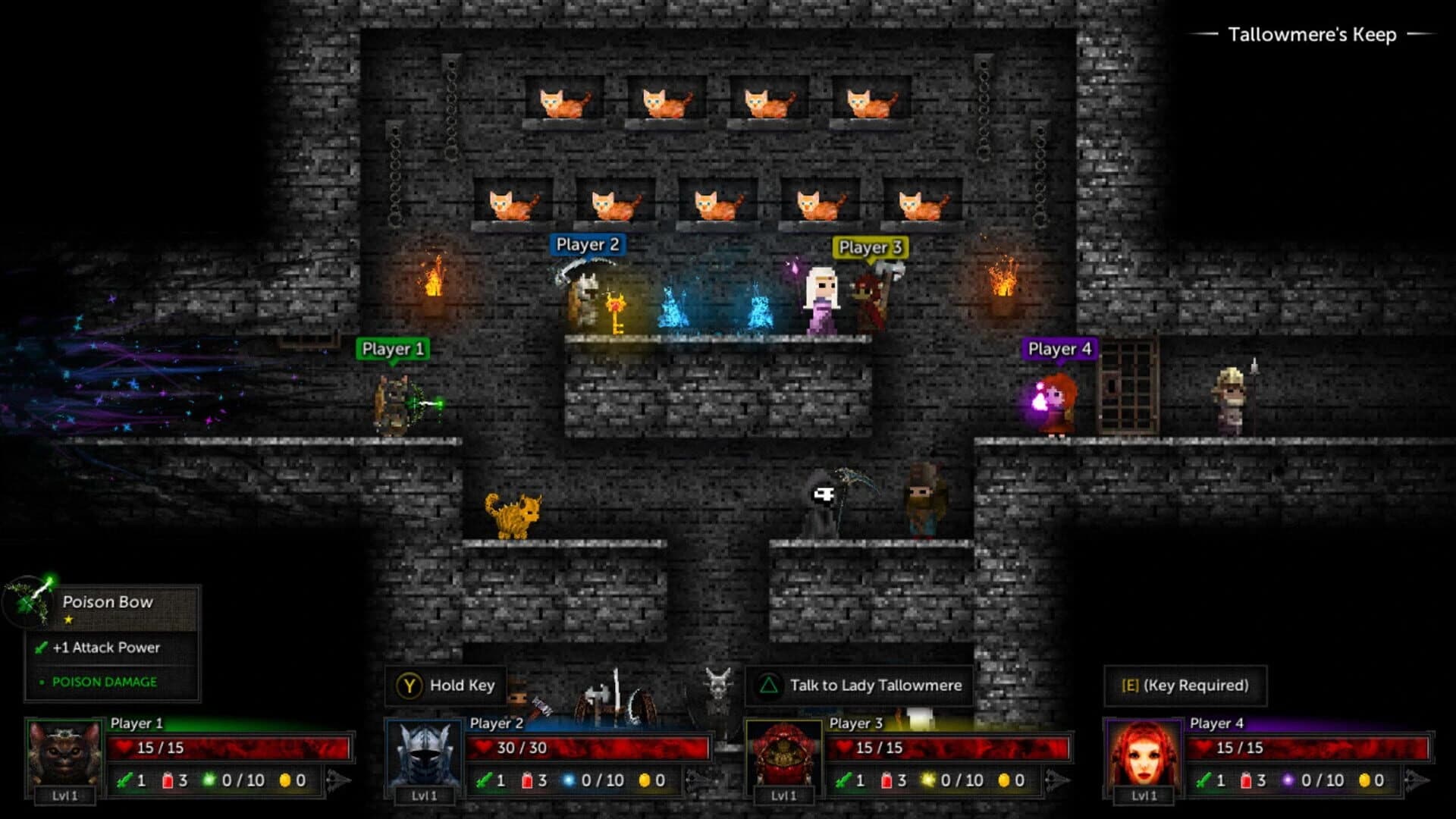Tallowmere 2: Curse of the Kittens screenshot 1