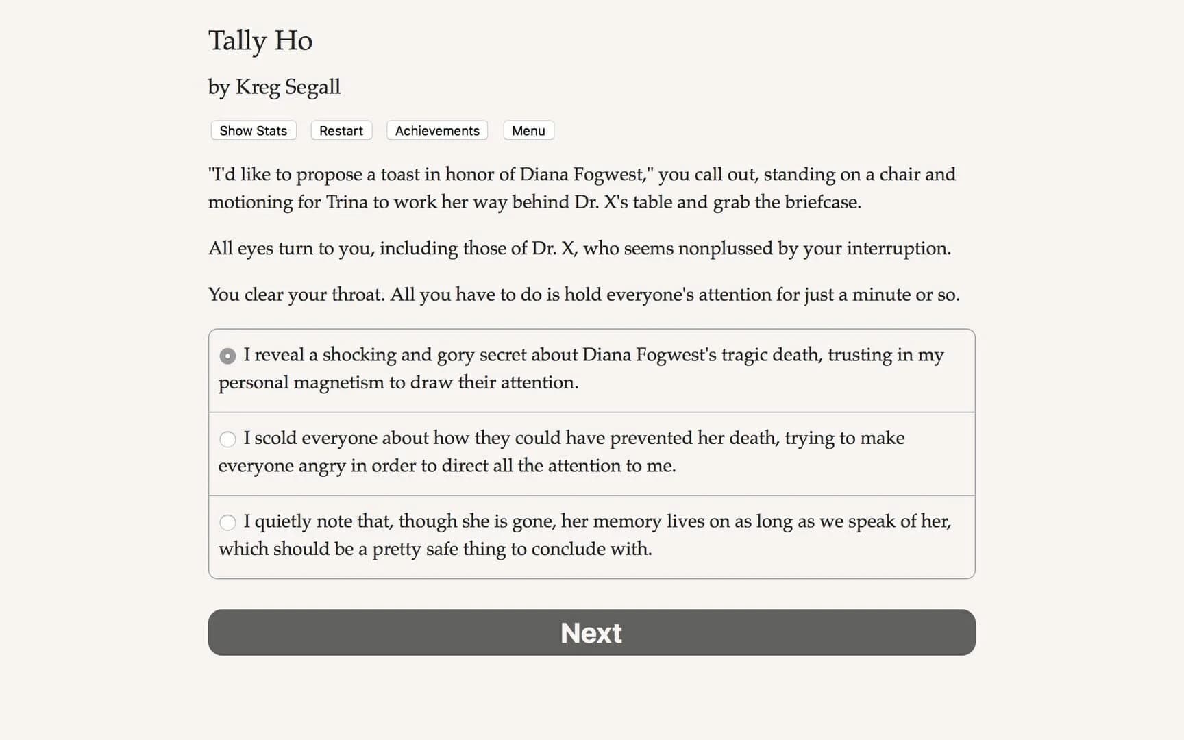 Tally Ho screenshot 3