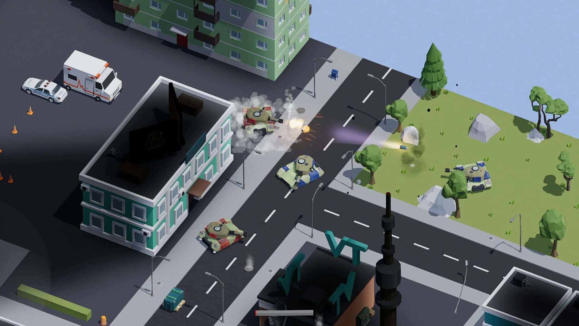 Tank Rampage screenshot 2