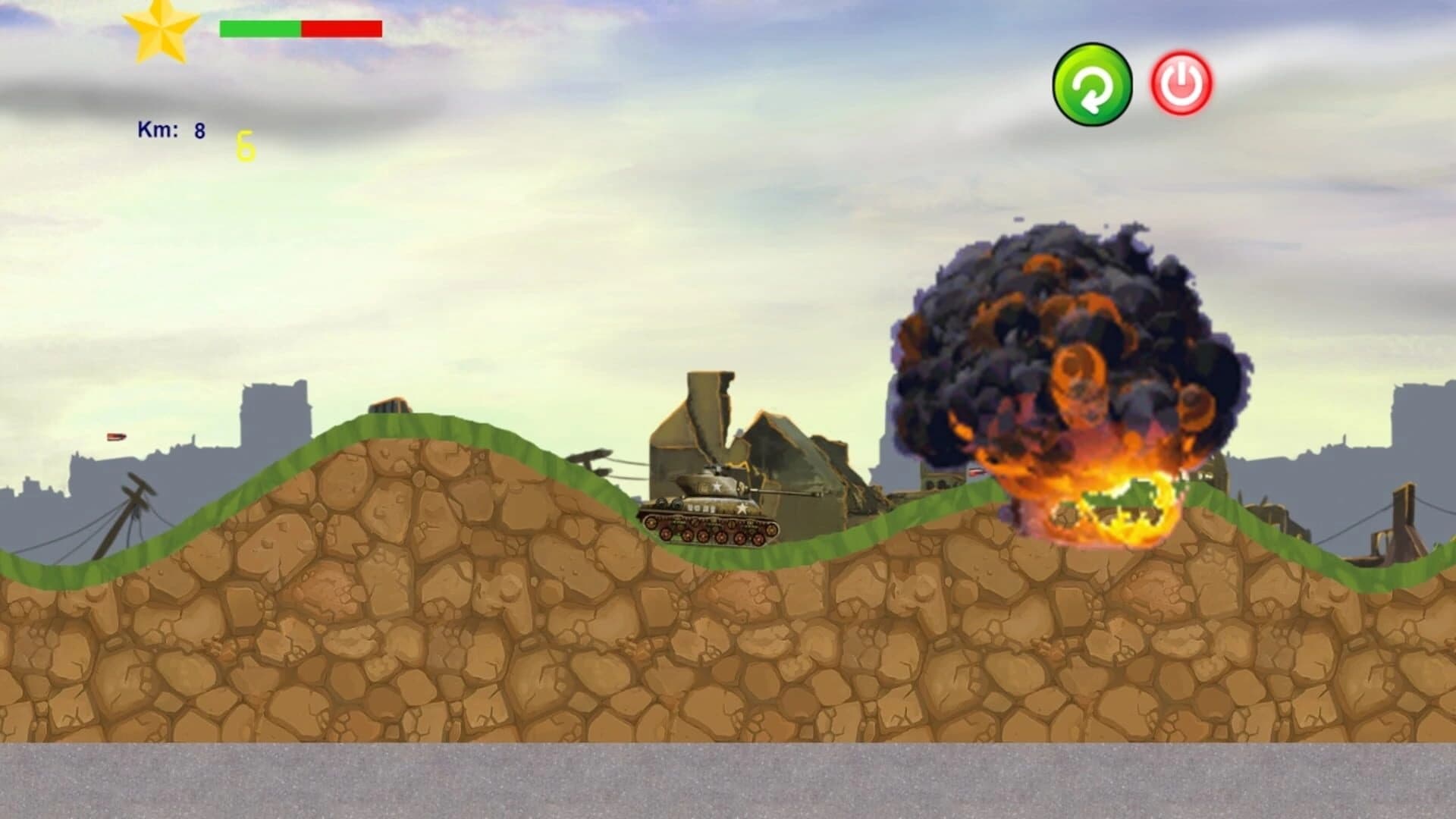 Tank rush screenshot 1