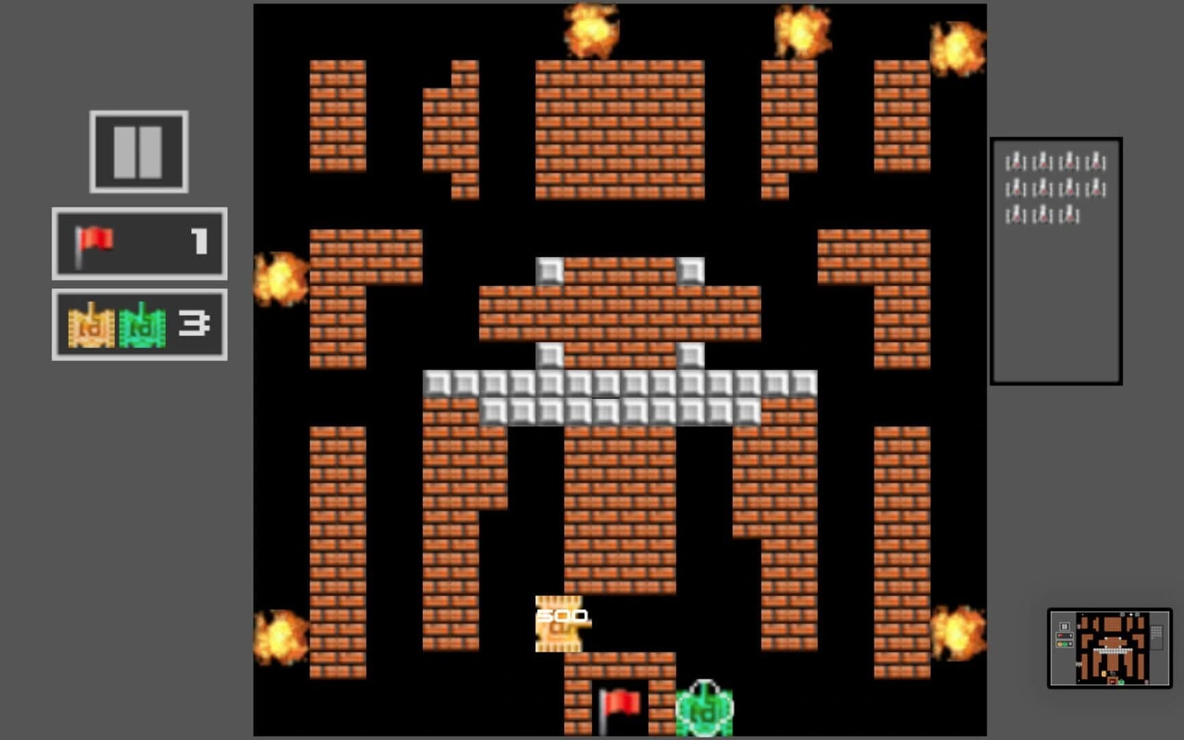 Tank Shoot 2D: Battle to save City Flag screenshot 4