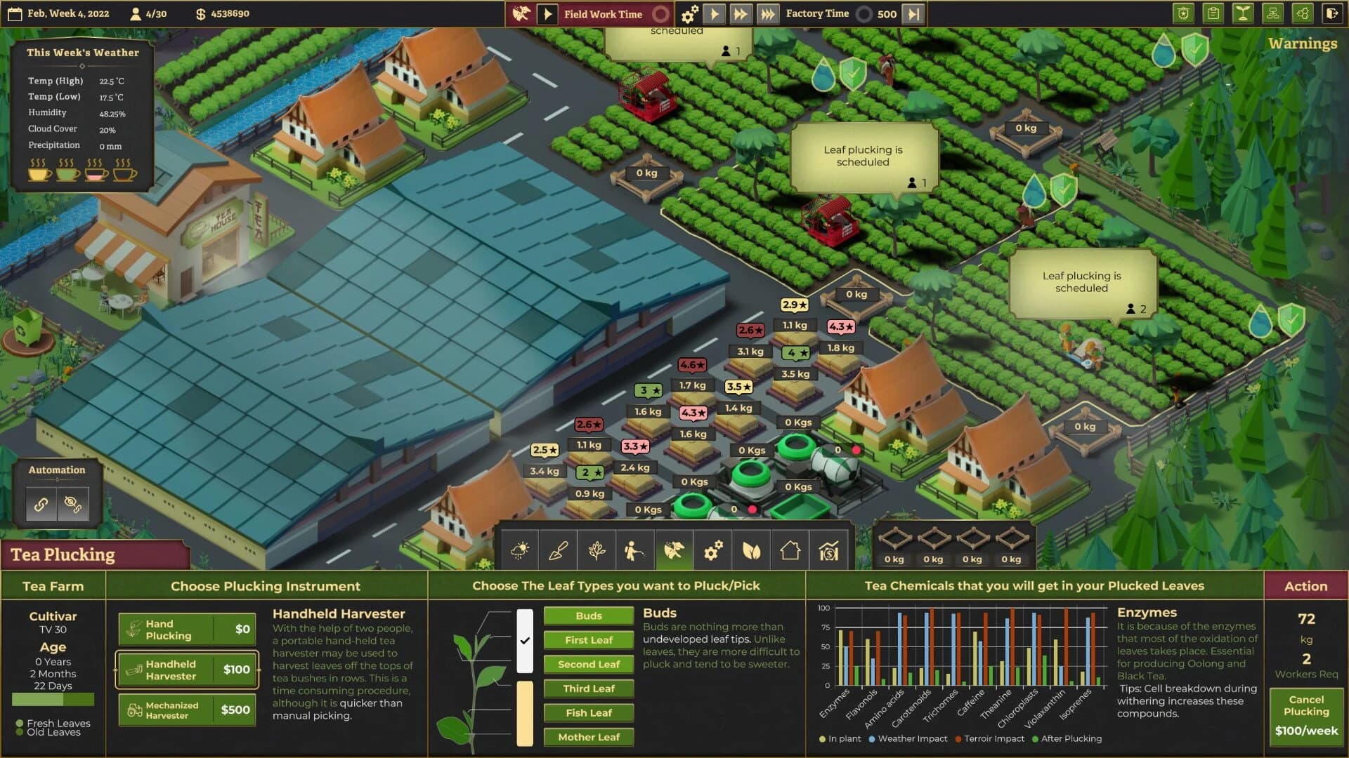 Tea Garden Simulator screenshot 2