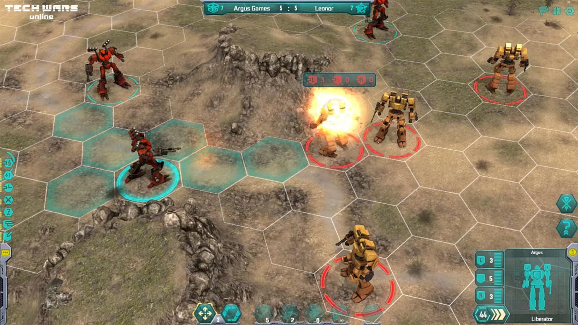 Techwars Online screenshot 1