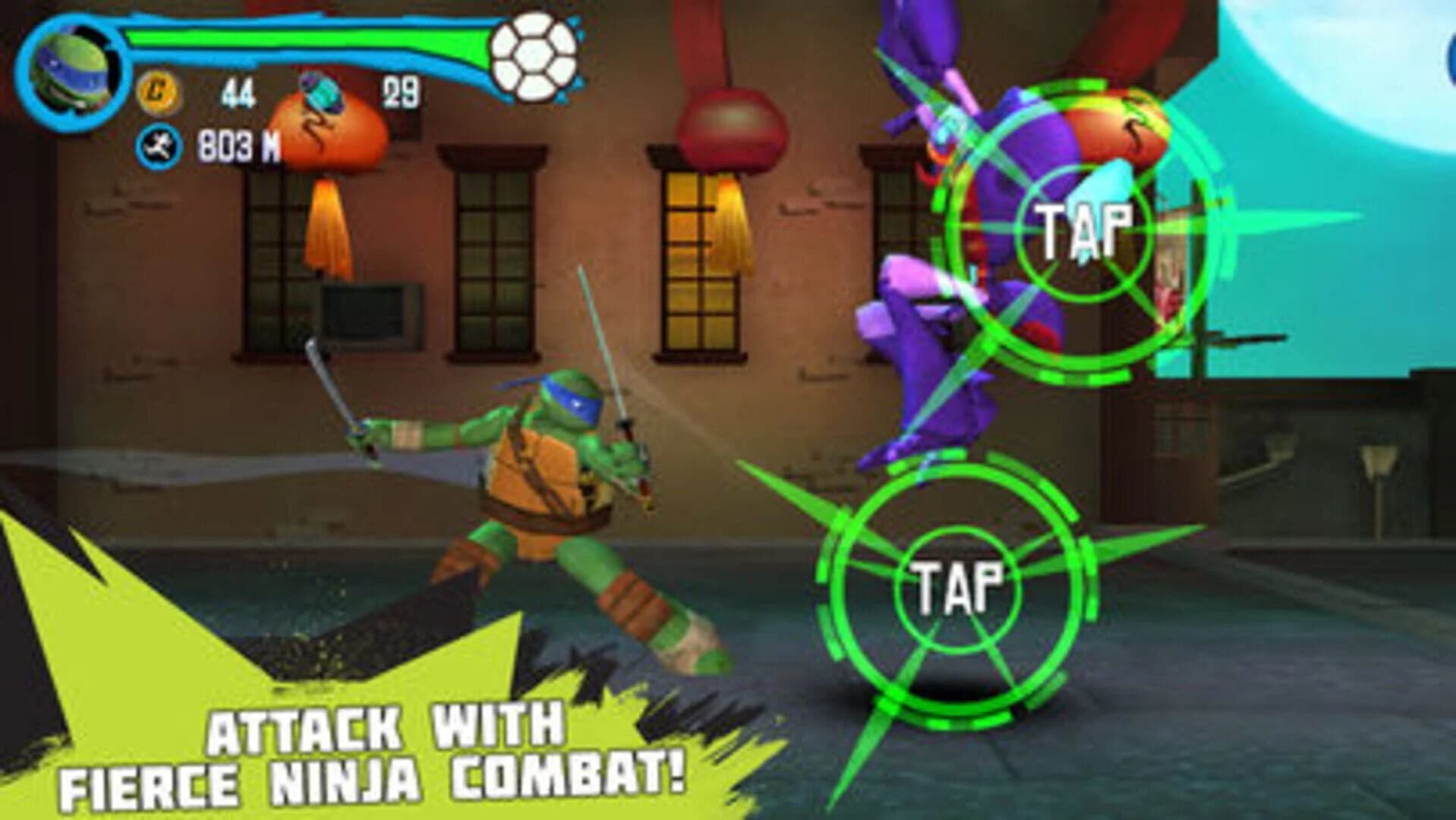 Teenage Mutant Ninja Turtles: Rooftop Run screenshot 4