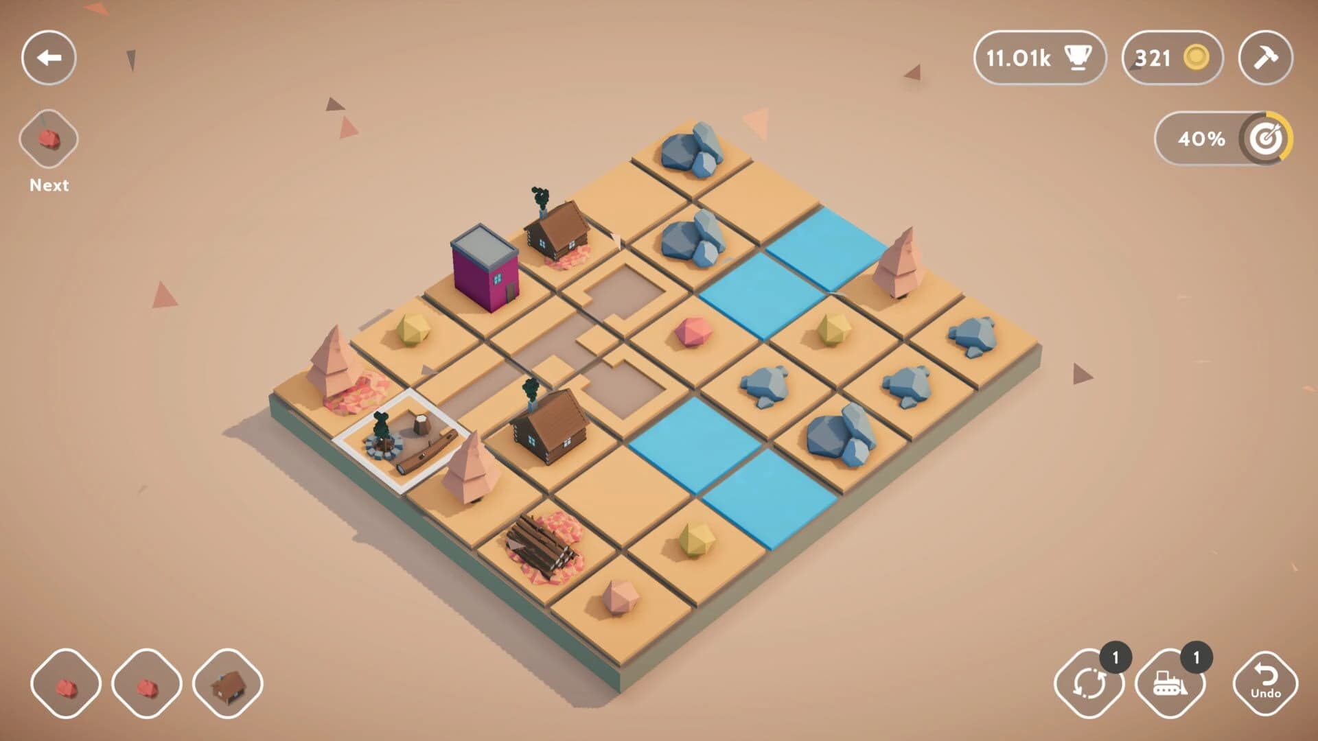 Teeny Tiny Town screenshot 1