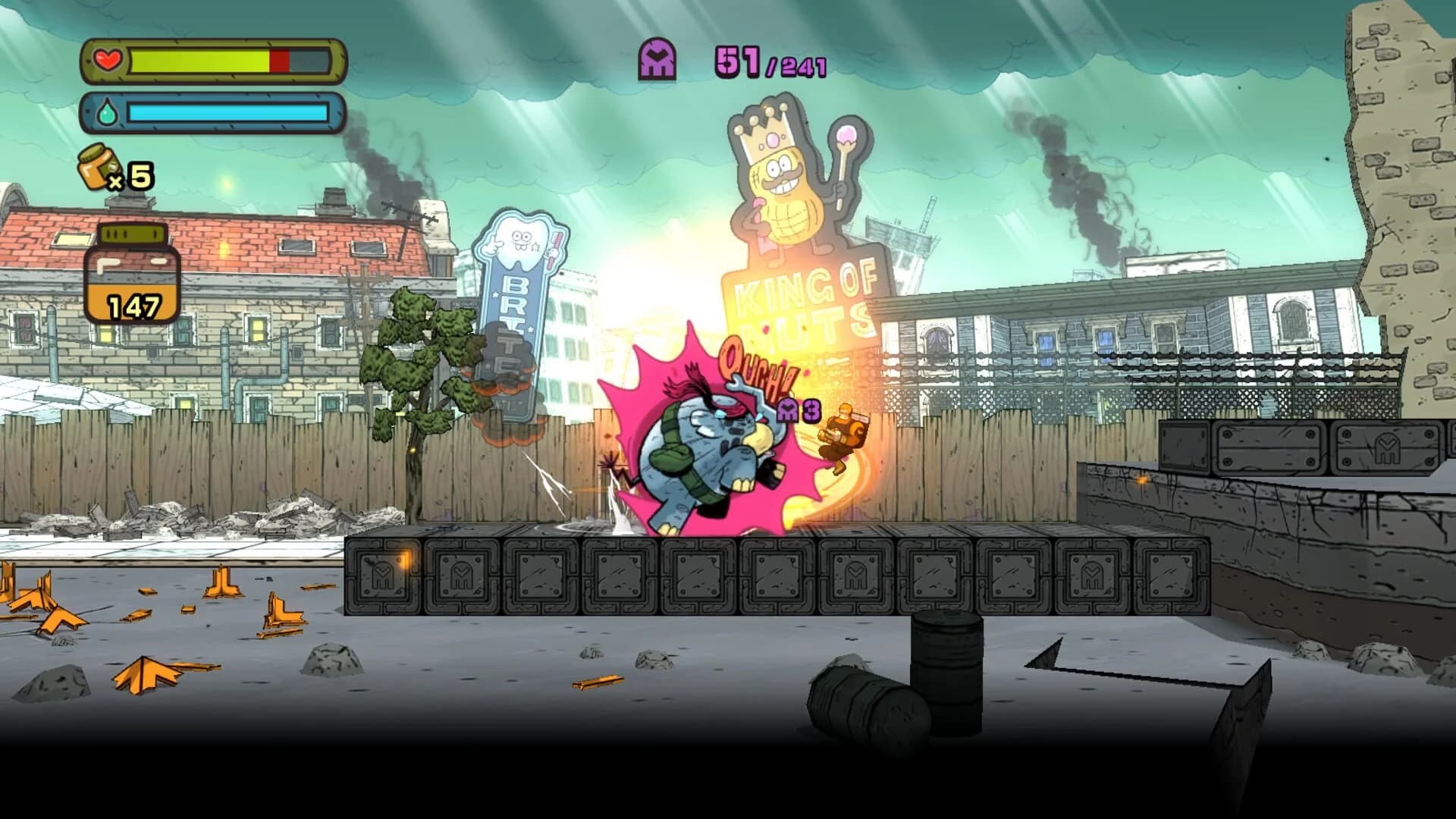 Tembo the Badass Elephant screenshot 1
