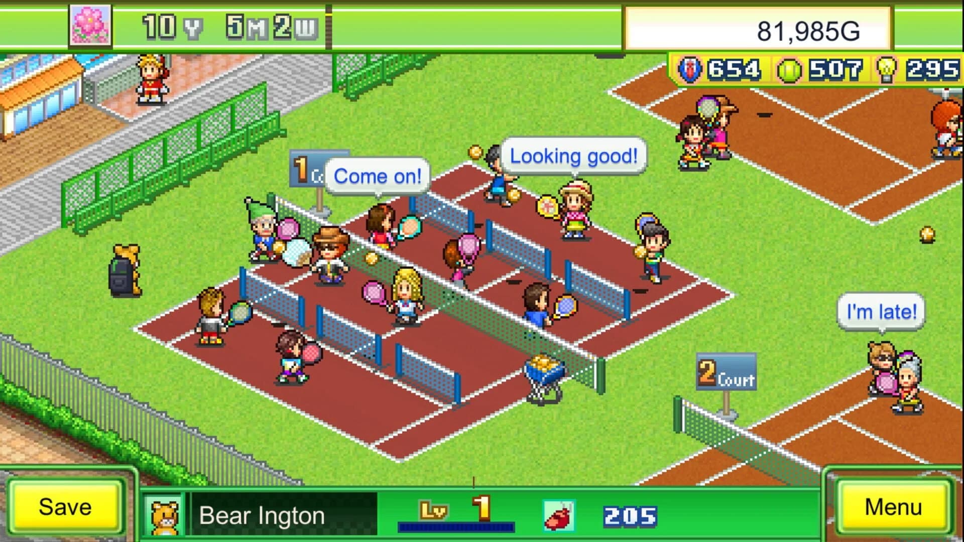 Tennis Club Story screenshot 4