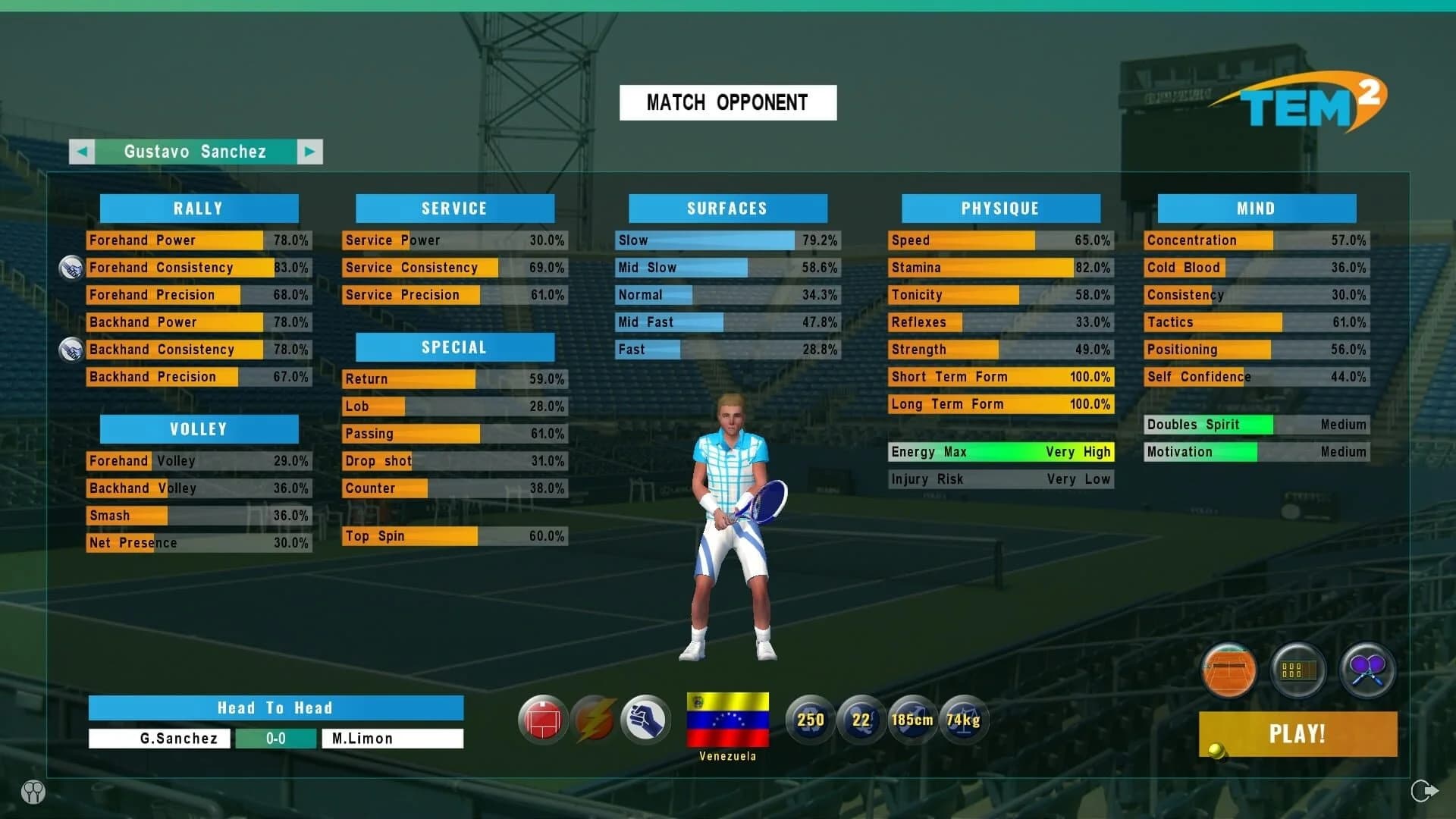 Tennis Elbow Manager 2 screenshot 5
