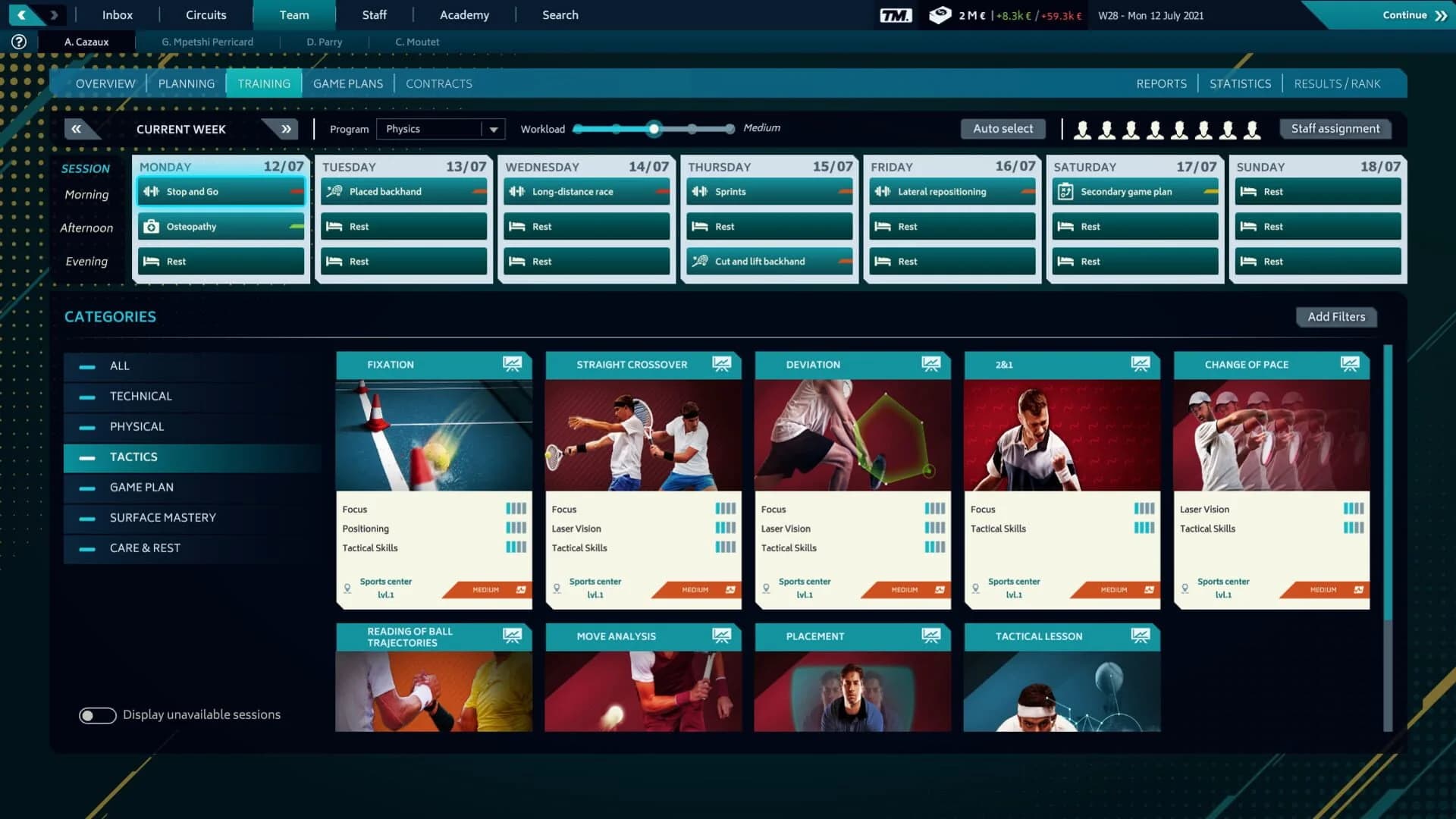 Tennis Manager 2021 screenshot 2