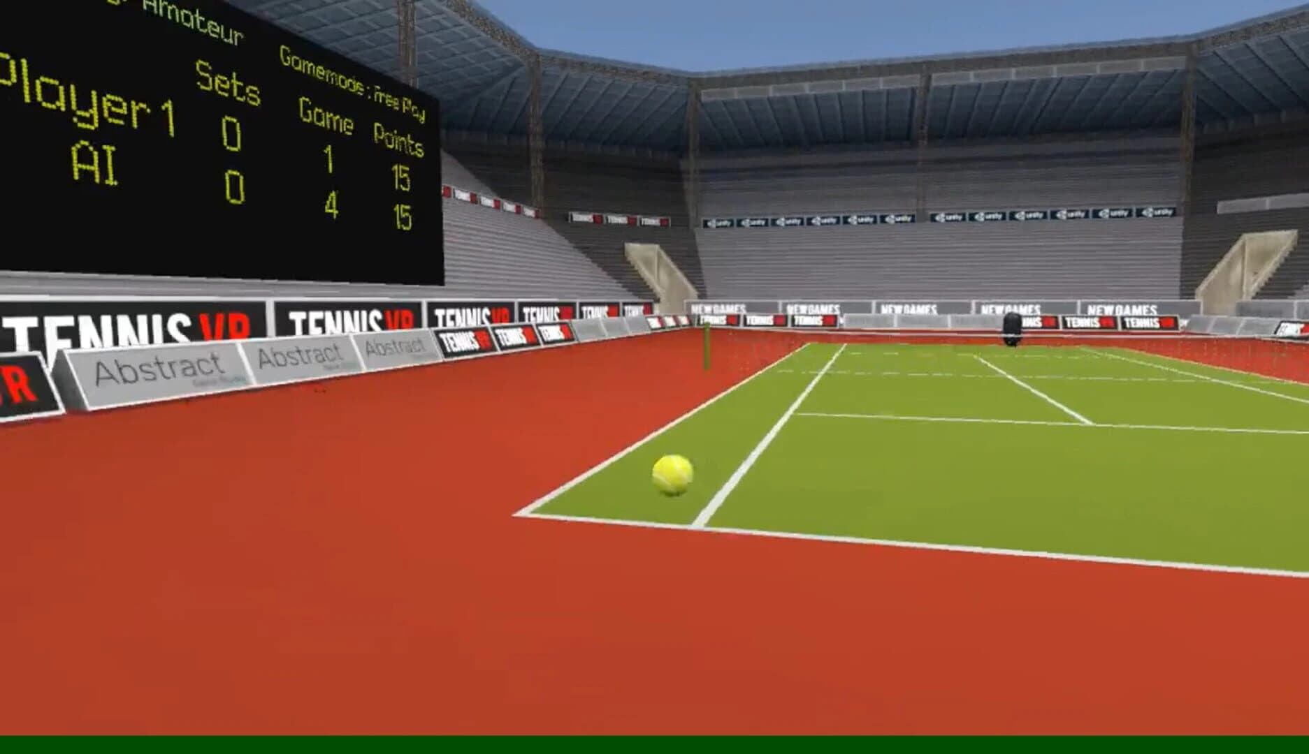 TennisVR screenshot 2