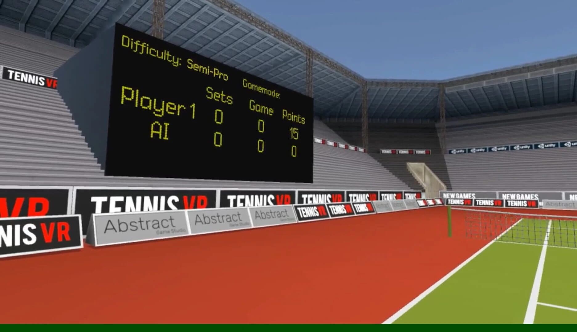 TennisVR screenshot 1