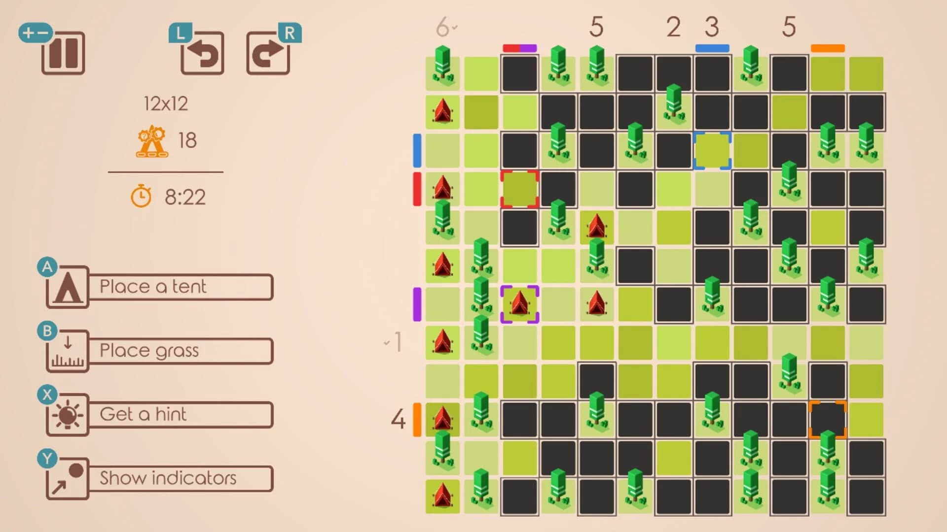 Tents and Trees screenshot 1