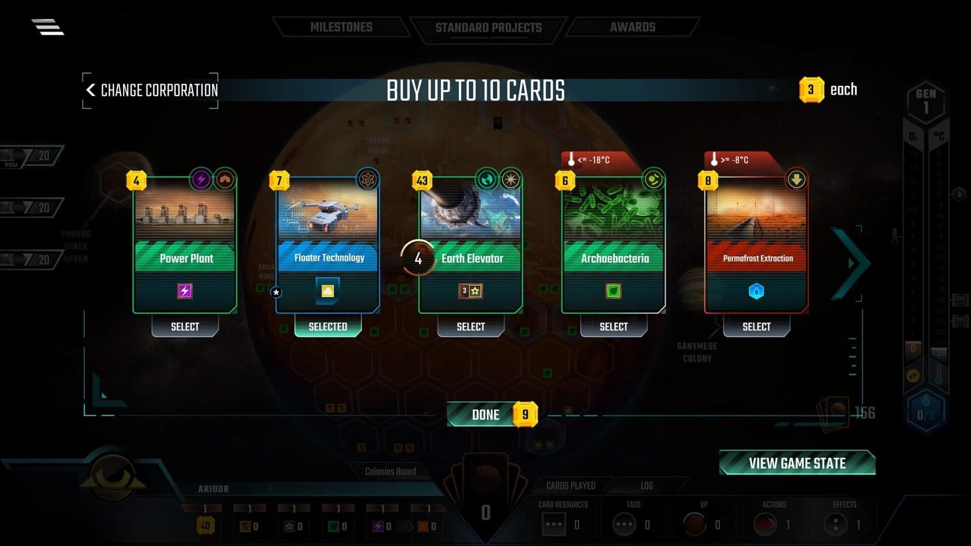 Terraforming Mars: Colonies screenshot 4