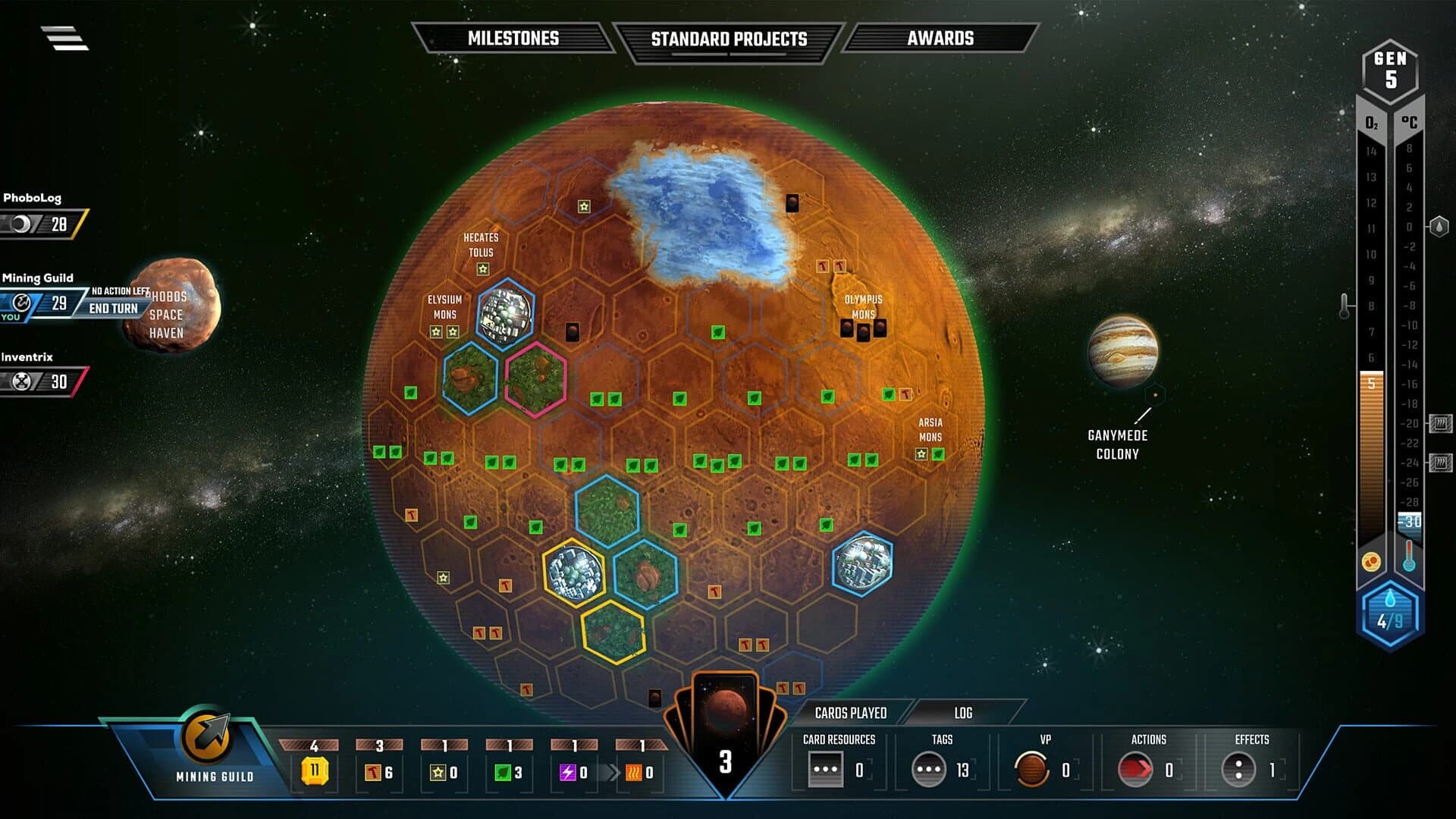 Terraforming Mars: Hellas & Elysium screenshot 1