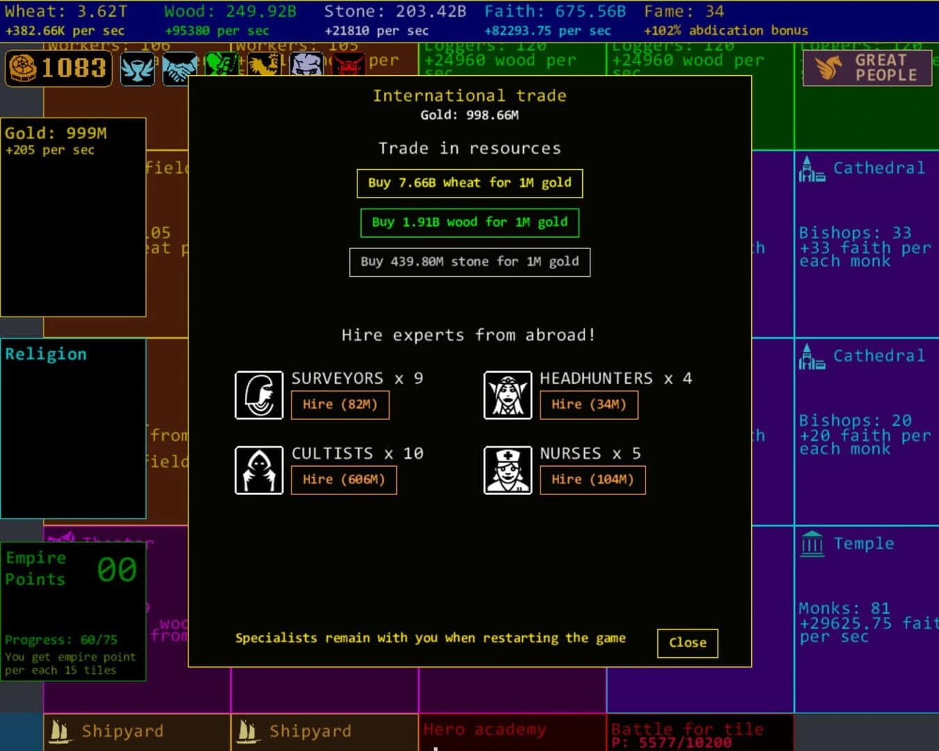 Territory Idle screenshot 3
