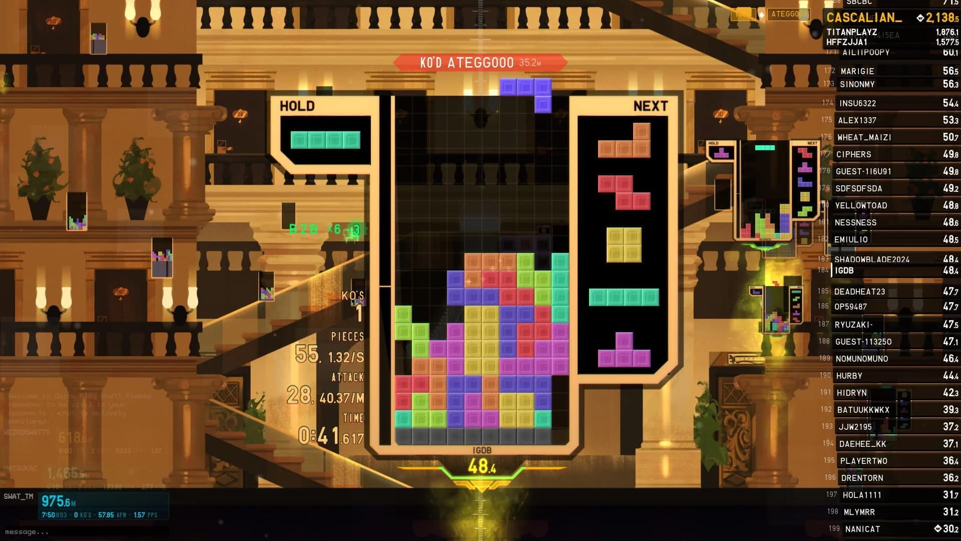 Tetr.io screenshot 1