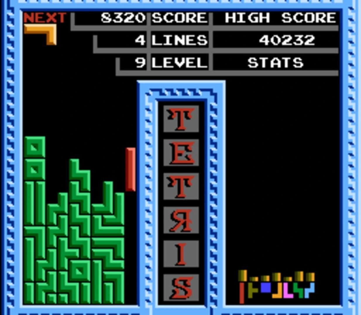 Tetris screenshot 2