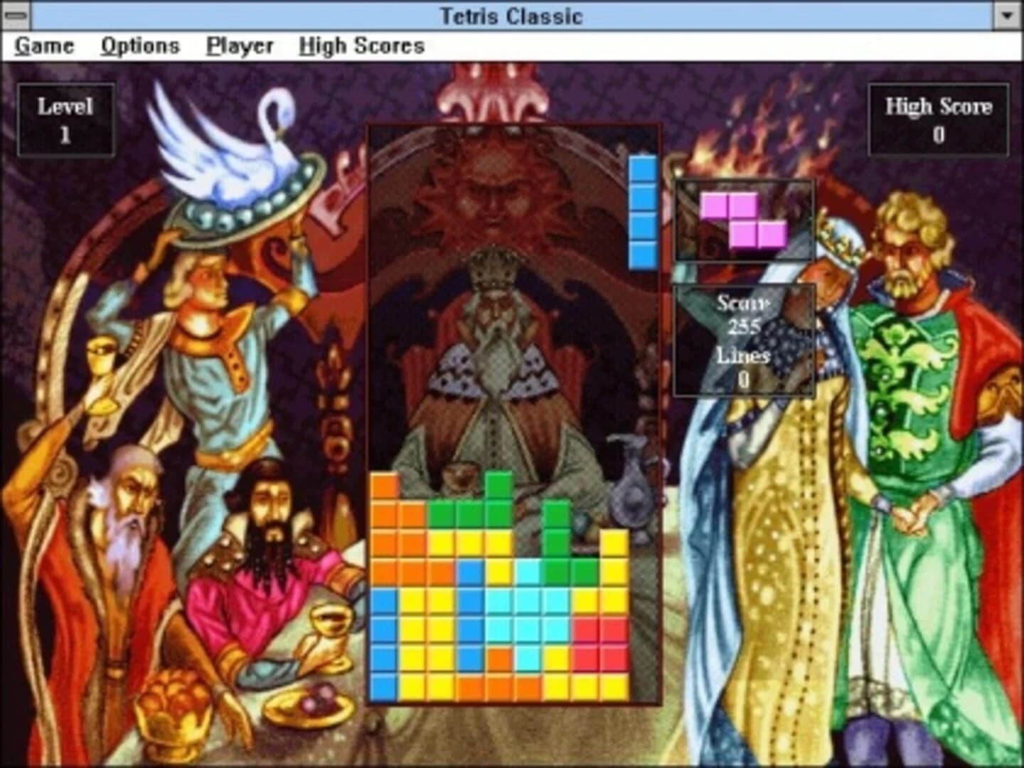 Tetris Classic screenshot 1