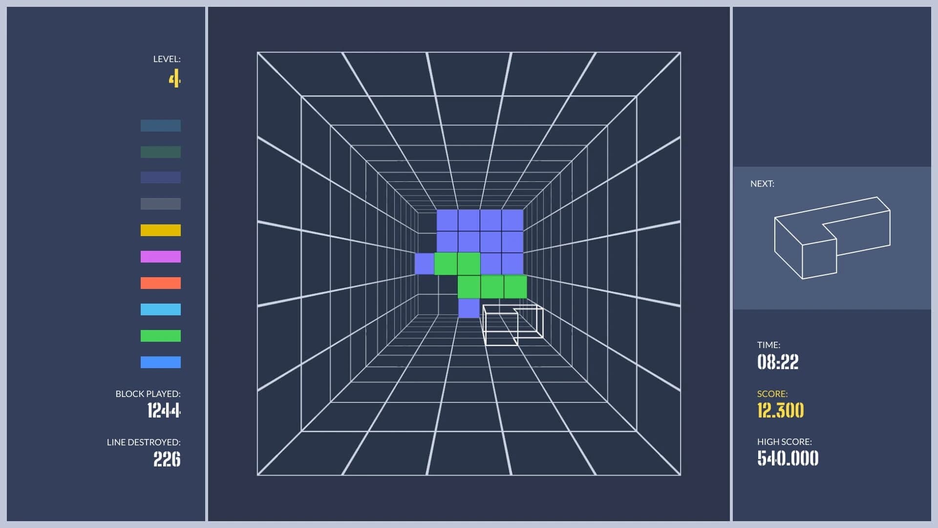 Tetrix 3D screenshot 2
