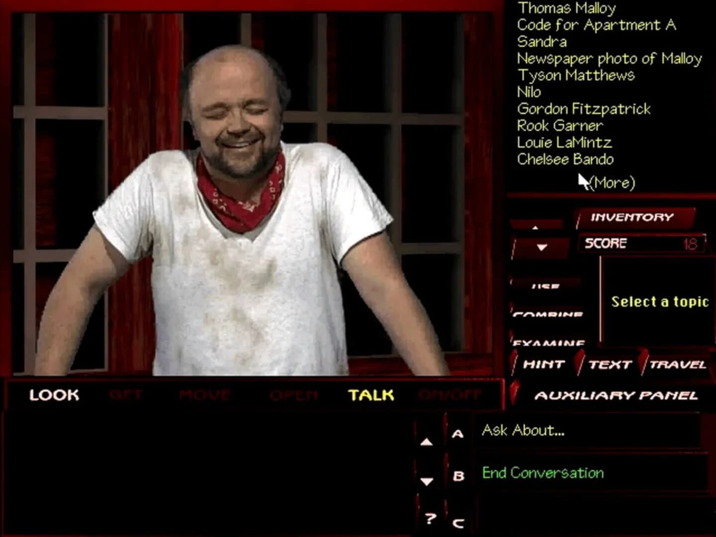 Tex Murphy: The Pandora Directive screenshot 3