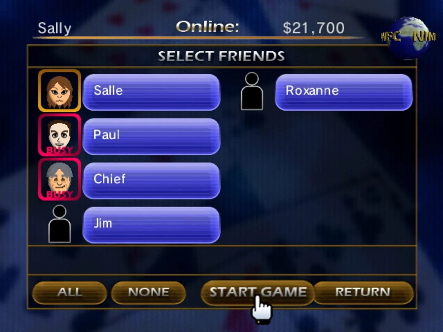Texas Hold 'em Tournament screenshot 1