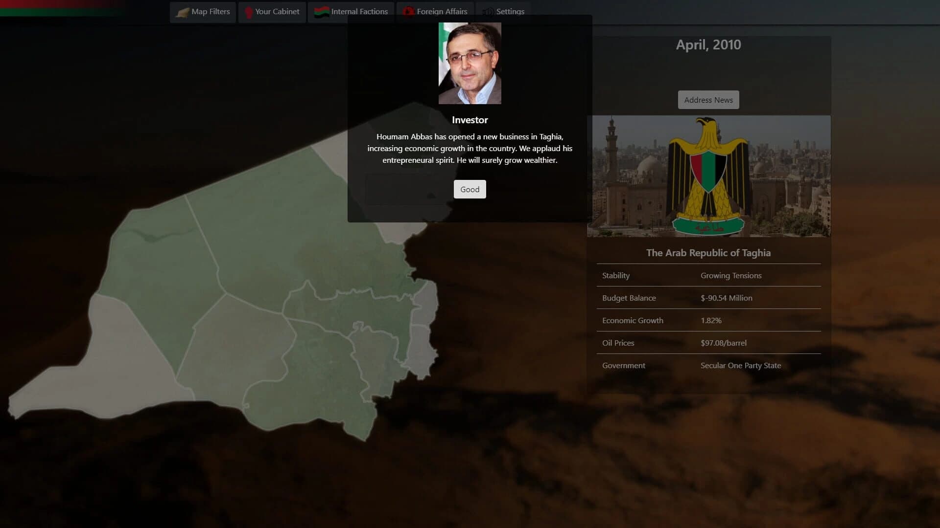 The Arab Republic of Taghia screenshot 1