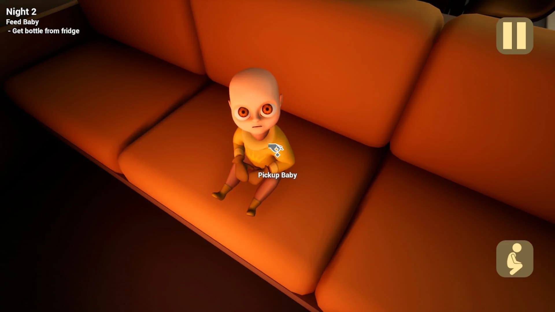 The Baby In Yellow screenshot 1