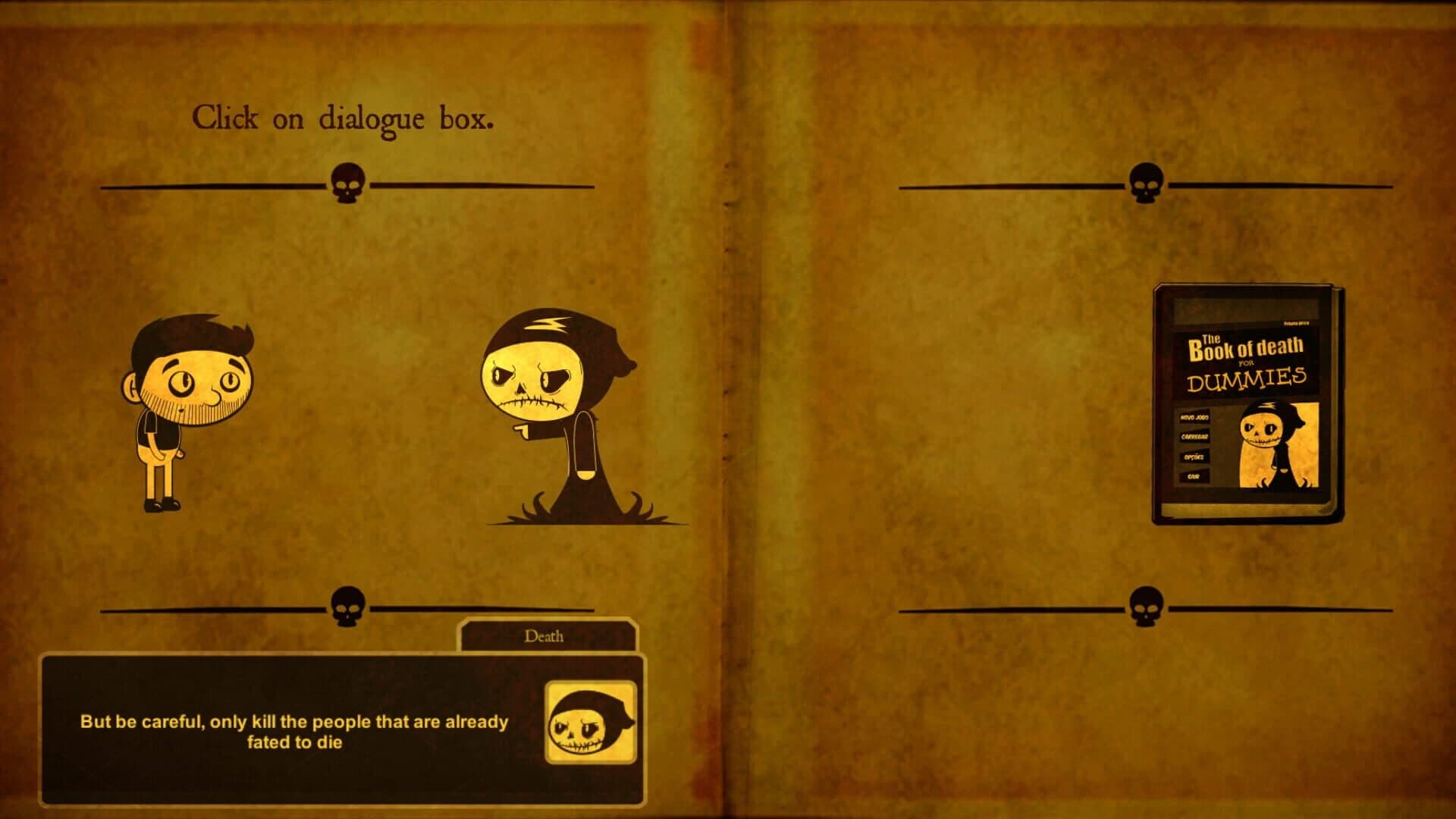 The Book of Death for Dummies screenshot 1