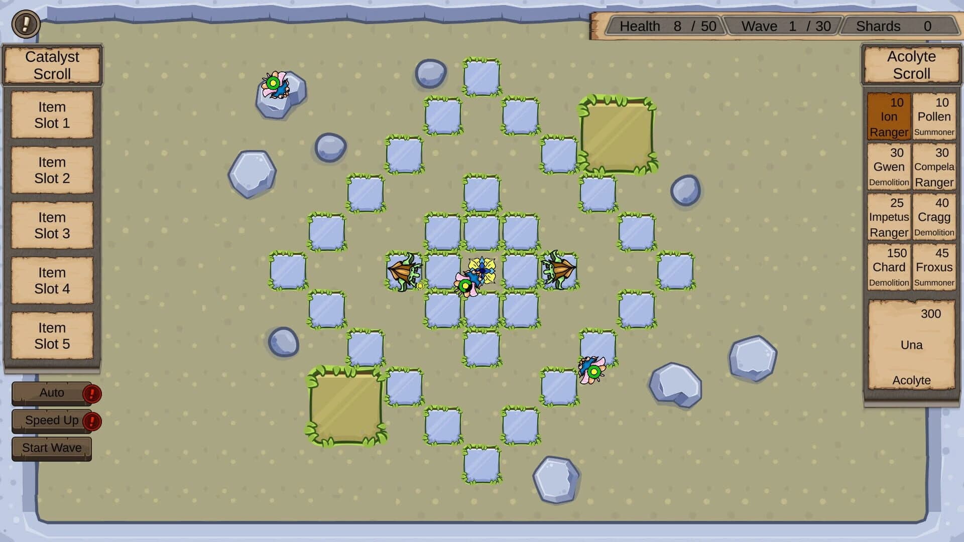 The Catalyst Acolyte Tower Defense screenshot 1