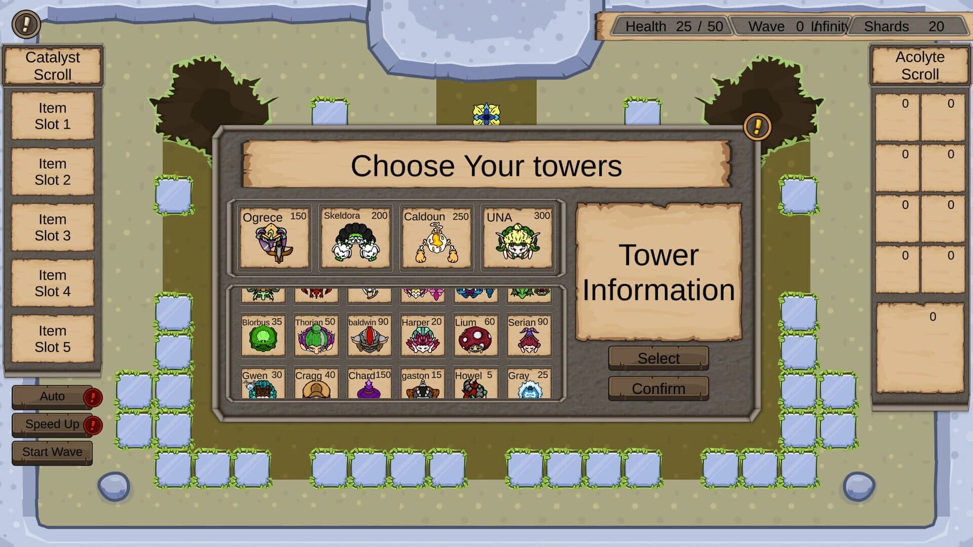 The Catalyst Acolyte Tower Defense screenshot 4