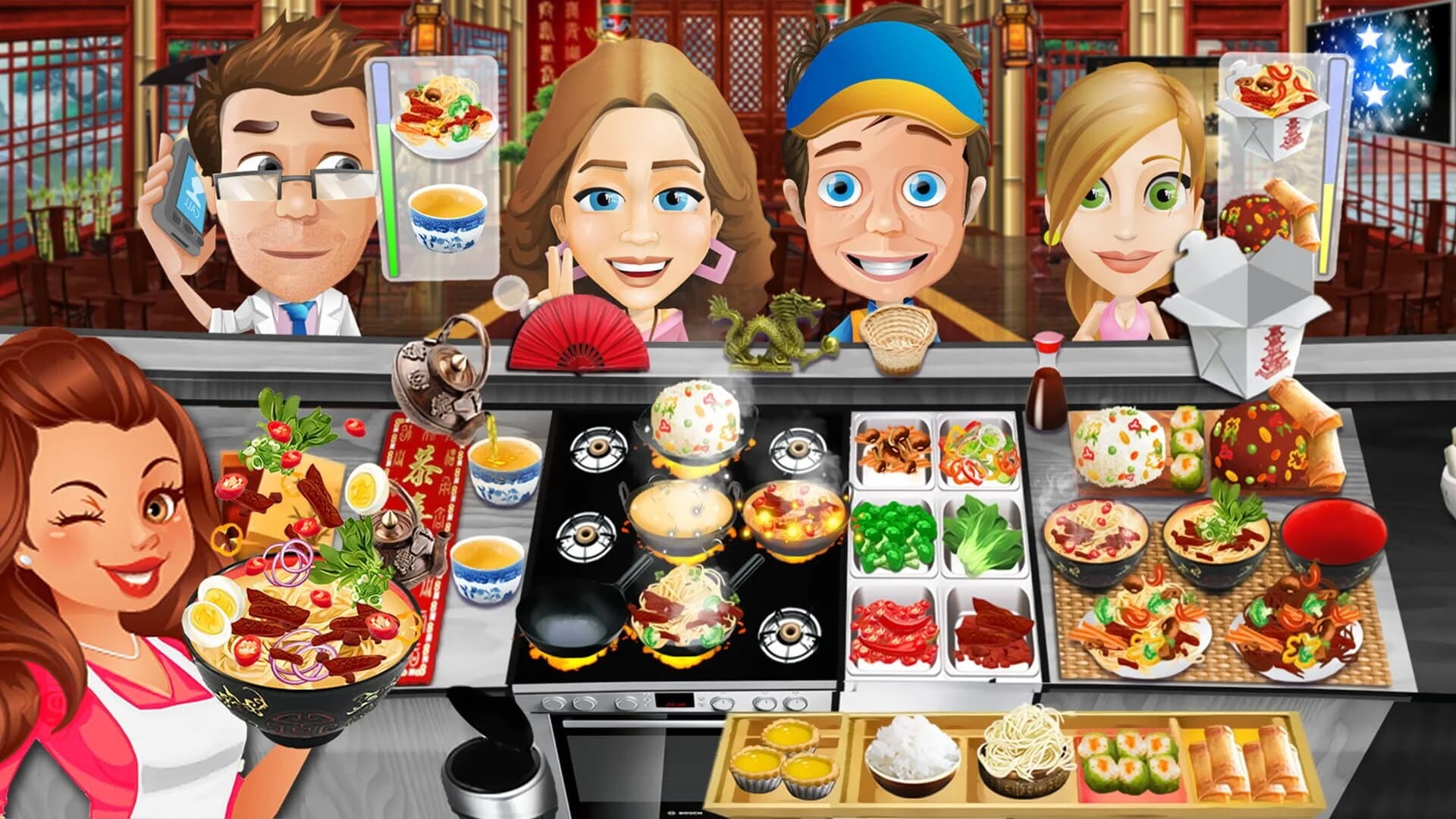 The Cooking Game screenshot 1