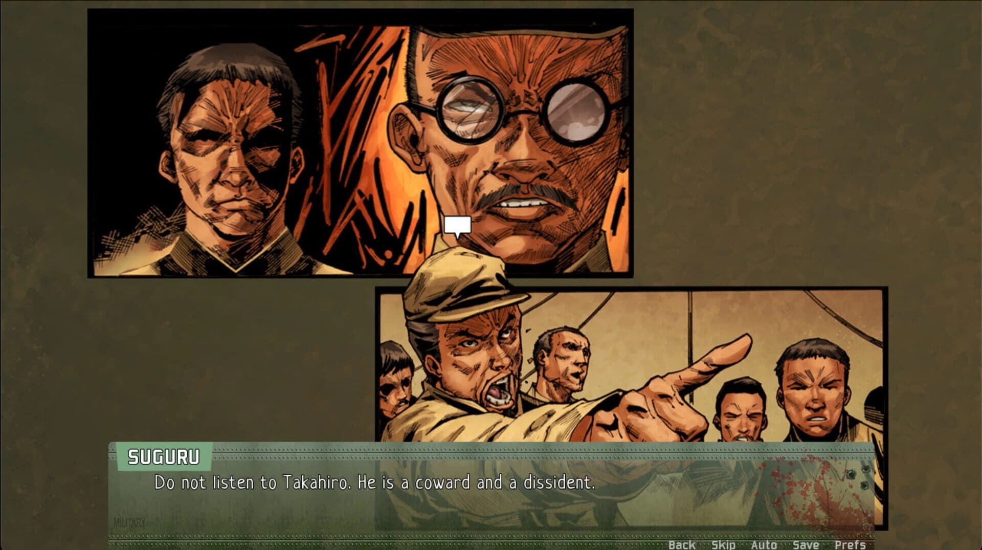 The Devils: A Visual Novel of WWII screenshot 2