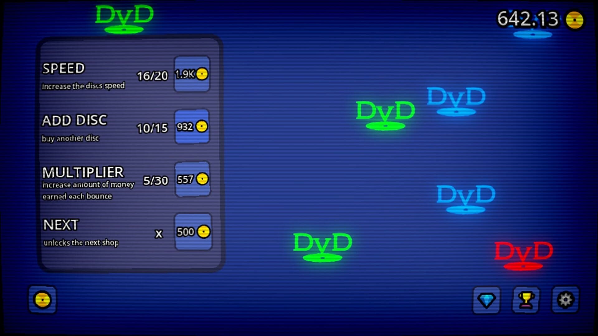 The DvD Idle Game screenshot 4