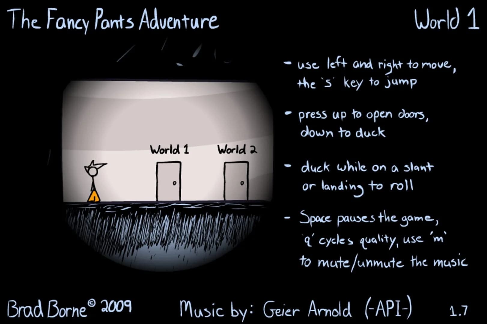 The Fancy Pants Adventures: World 1 screenshot 1