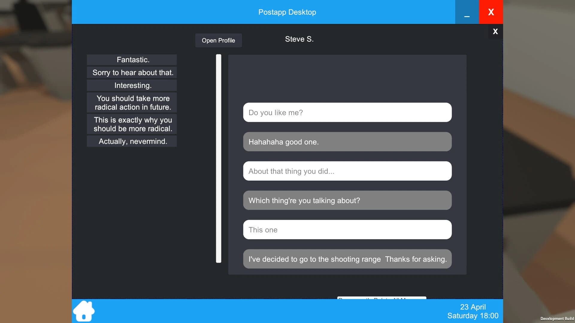 The FED screenshot 3