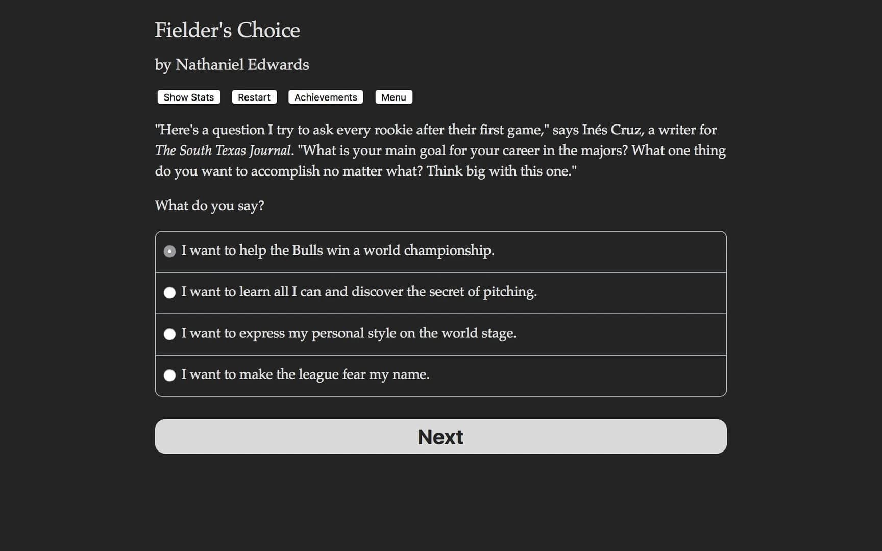 The Fielder's Choice screenshot 5