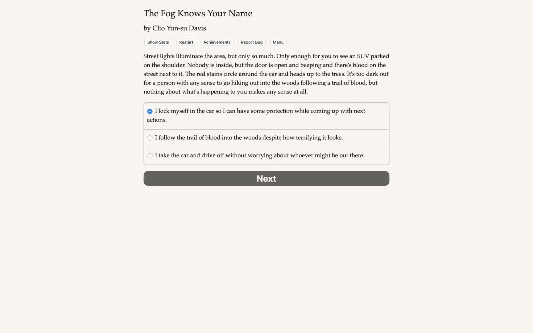 The Fog Knows Your Name screenshot 4
