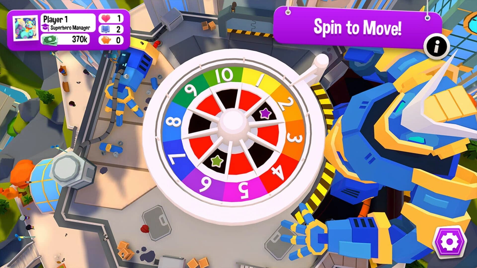 The Game of Life 2: Super Hero World screenshot 1