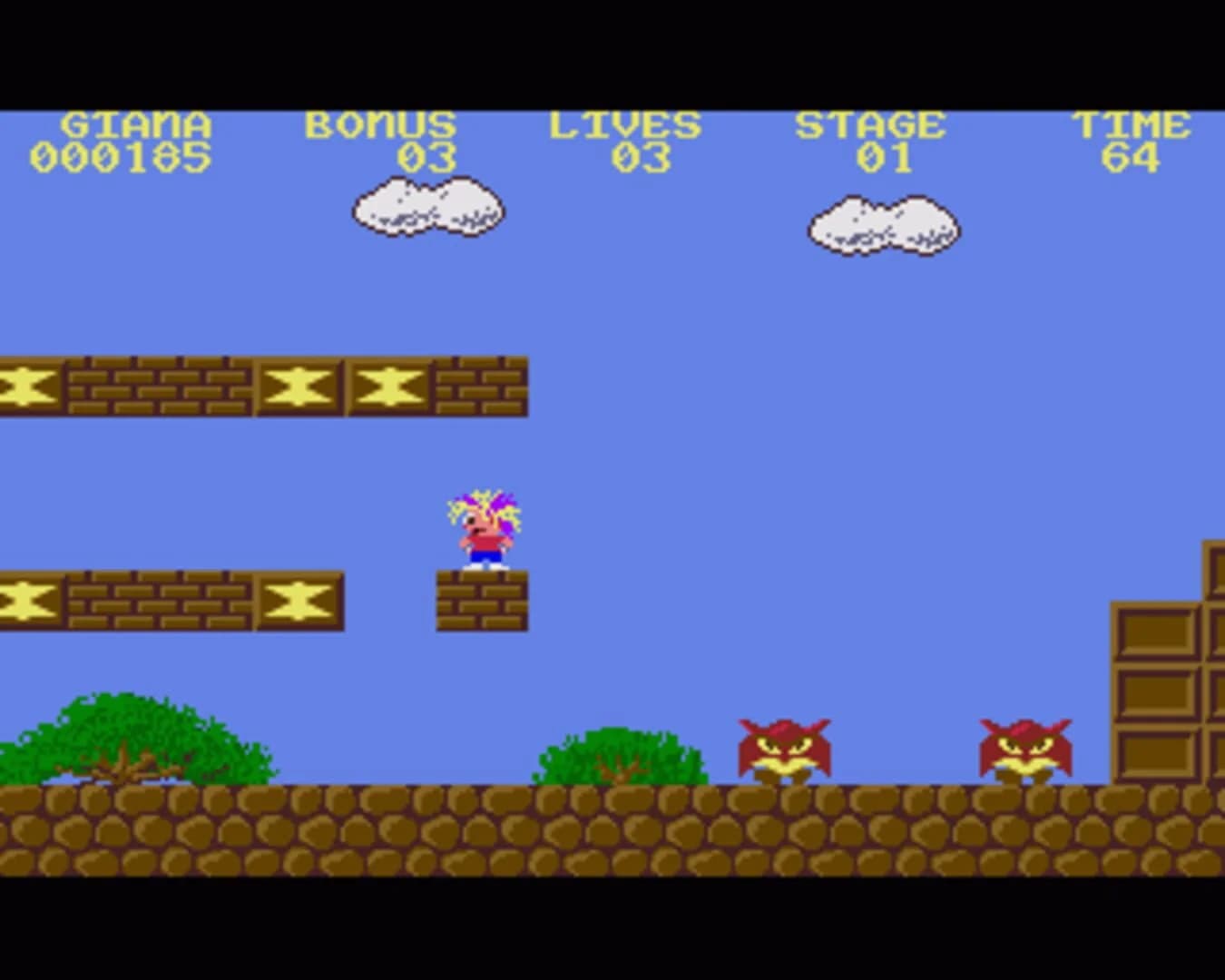 The Great Giana Sisters screenshot 2